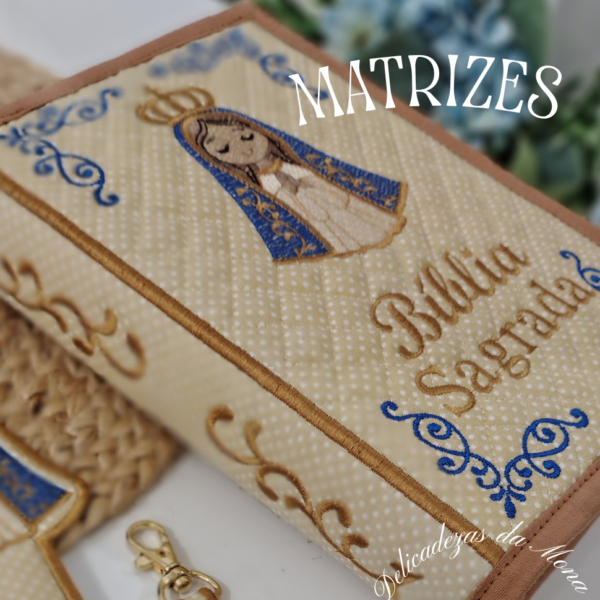 Matrizes porta bíblia Nossa Senhora Aparecida